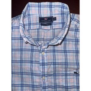 Vineyard Vines Men's‎ XL Slim Fit Tucker Shirt Lightweight Summer Beach Party